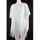 Lace Kaftan 02 Light Green